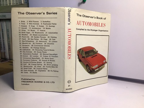 Observers book automobiles - observers, of