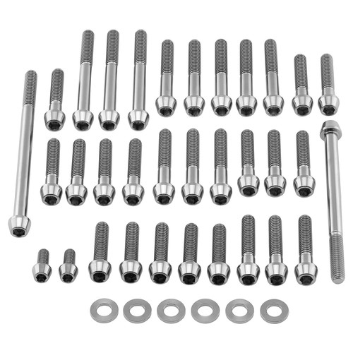 Stainless steel engine kit - stainless,
