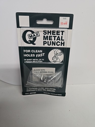 Max sheet metal punch 15mm - metal,