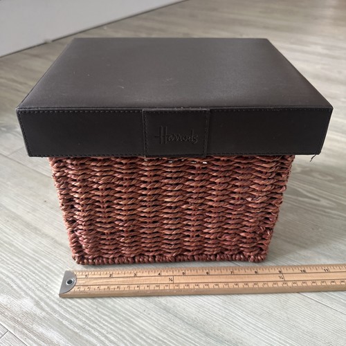 Harrods small wicker storage - harrods,