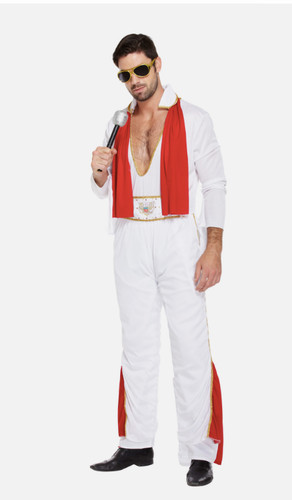 Elvis fancy dress - elvis, costume