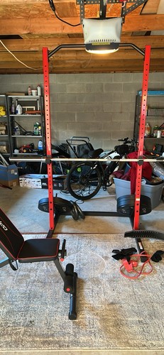 Squat rack and gym goods - rack,