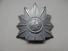Obsolete German Nord Rheinland Westfalen Police Shako Helmet Plate Badge HF