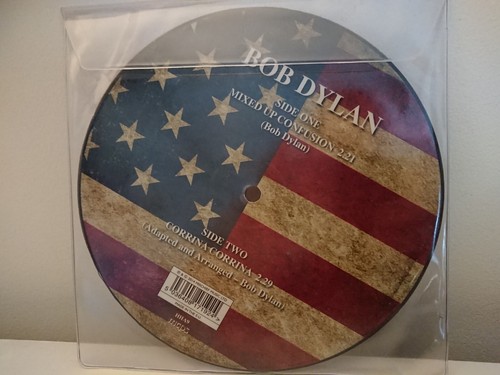 Bob dylan pic - 7"pic, nm