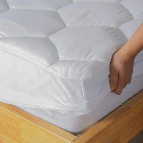 Quilted mattress protector - quilted,