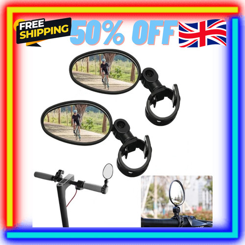 2pc bike mirror 360 - mirror, degree