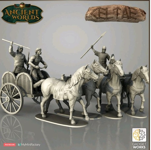 54mm ancient celtic war - 54mm, 2