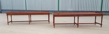 HUGE MATCHING PAIR OF MAHOGANY