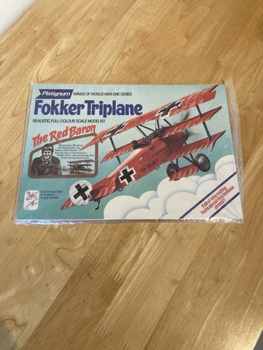 Fokker triplane platignum - fokker,