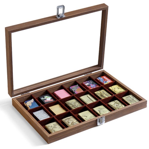 Zippo lighter display case - lighter,