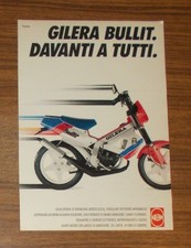 Rare Advertising Gilera Bullit