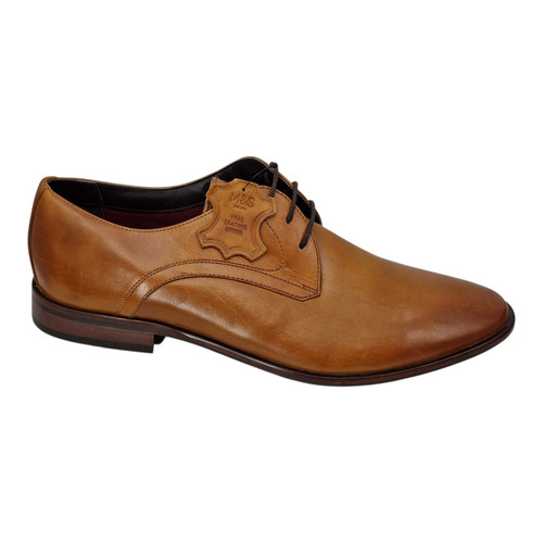 Leather derby mens - m&s,