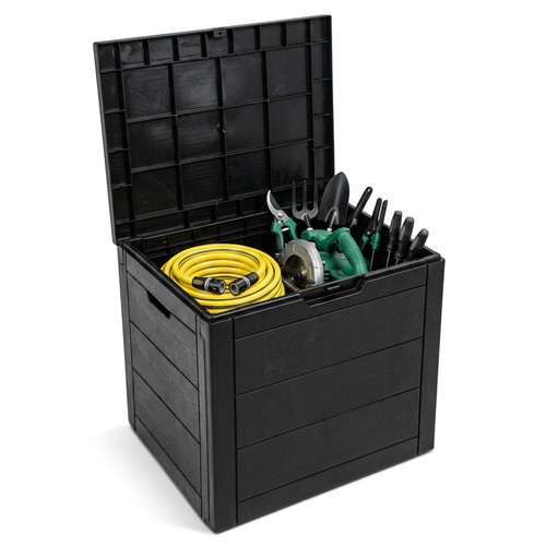Outdoor storage box with - outdoor,
