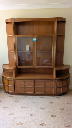 Teak wall unit nathan - unit,