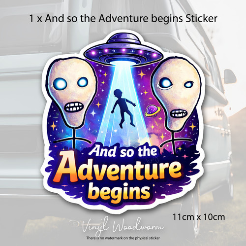 And the adventure begins - the,