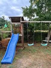 Wooden climbing frame FATMOOSE