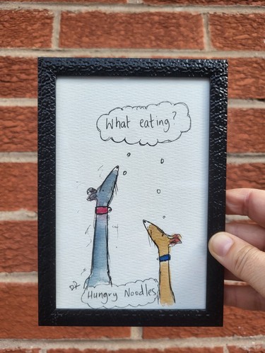 Small greyhound whippet - small,