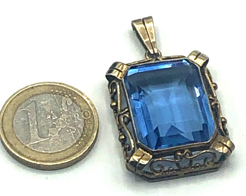 Antique 830 silver gilt - antique,