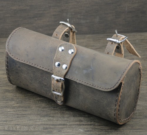Vintage brown leather - leather, bike