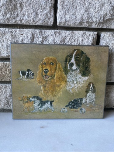 Vintage painting print - print, on