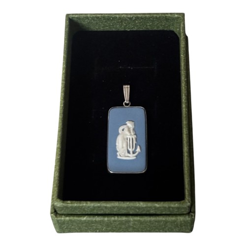 Vintage wedgwood oblong - oblong, cameo