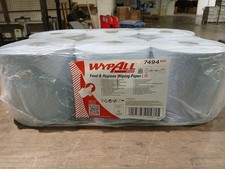 7494 WYPALL L10 WIPERS C/FEED ROLL BLUE (6-ROLLS)