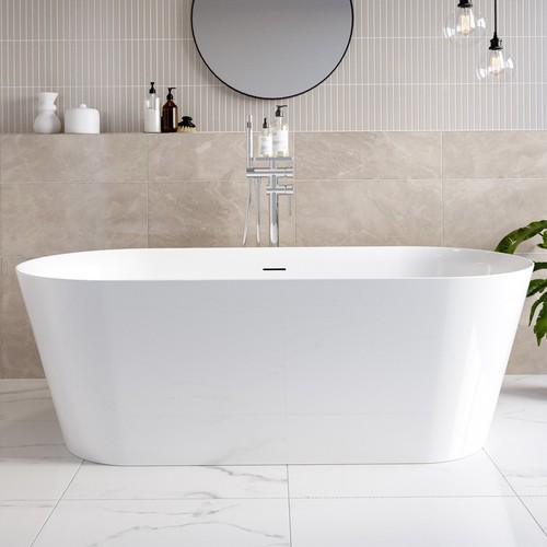 Freestanding double ended bath - double,