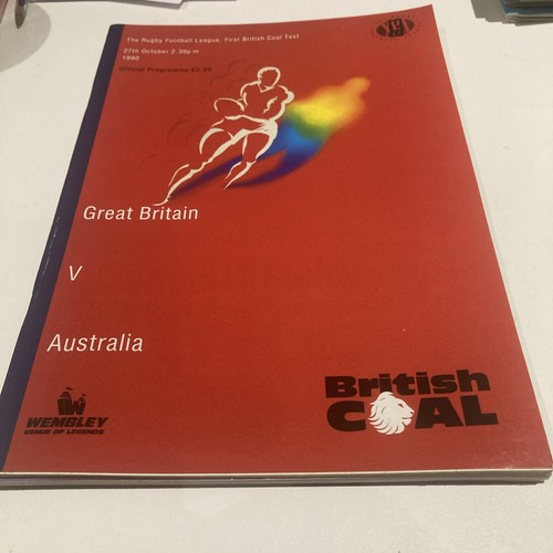 Rugby league programmes - rugby,