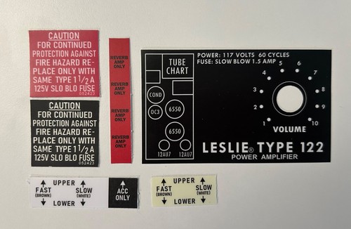 Leslie speaker 122 amp - leslie,
