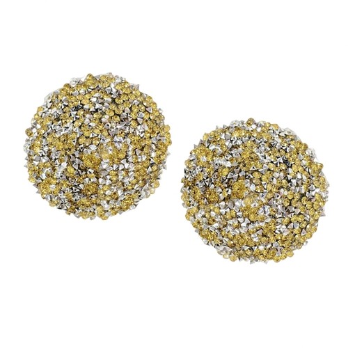 Cone shaped rhinestones breast - shaped,