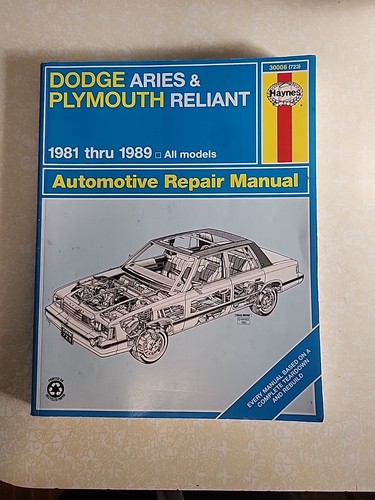 Haynes dodge aries and - aries,