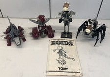 4 x Vintage Zoids Figures