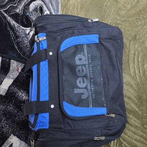 Jeep black blue - black, duffle
