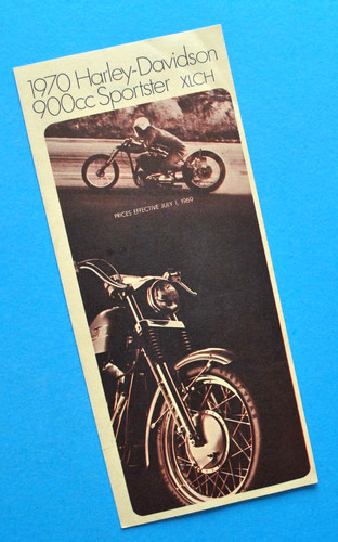 Original vintage 1970 - 1970, harley