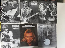 Q Magazine Photographic Supplements Issues 1-11 plus posters