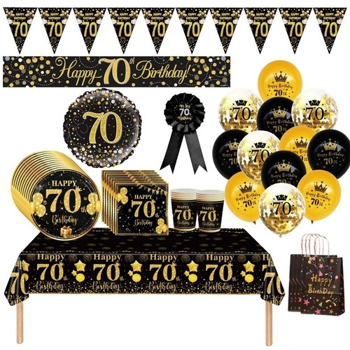 70th birthday decorations - 70th,