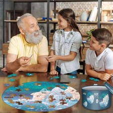 150 Pieces Round Jigsaw