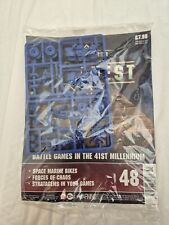 WARHAMMER 40K CONQUEST ISSUE 48 MODELS & MAGAZINE NEW SPACE MARINE BIKERS