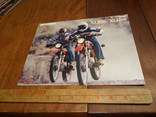 1982 honda xl185s xl125s - honda, &