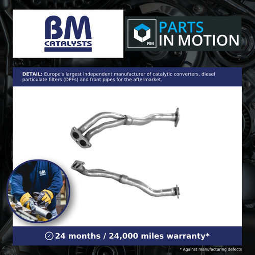 Exhaust front down pipe - front,