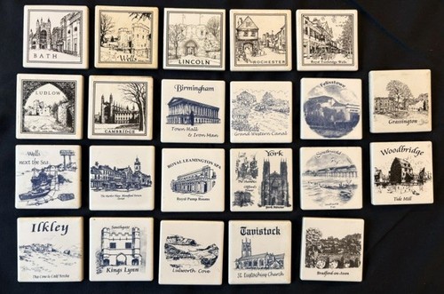 Souvenir fridge magnet - , tiles