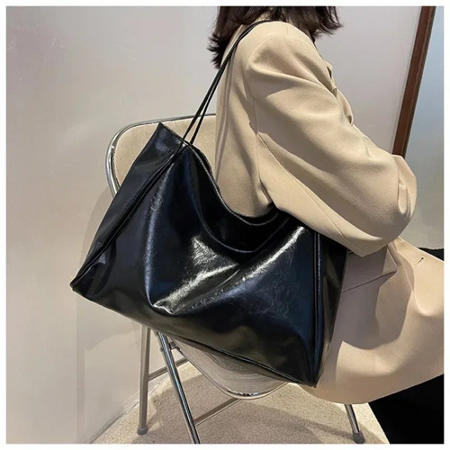 Women soft leather tote - soft,