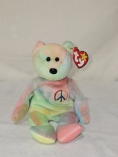 Ty Beanie Babies Peace Bear