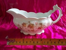 ANTIQUE LONGTON POTTERY (STAFFORDSHIRE) ANDREW MACKEE GRAVY BOAT TRENTHAM