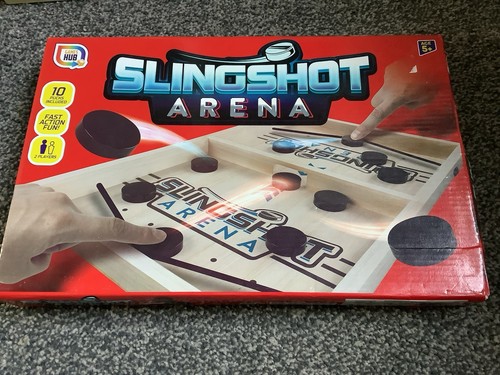 Slingshot arena wooden puck - arena,