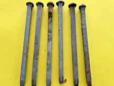 6 - BIG, VINTAGE, 8" x 3/8