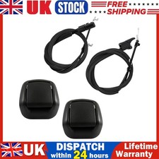 Left + Right Front Seat Tilt Handle + Cable For Ford Fiesta MK6 3 Door 2002-2008