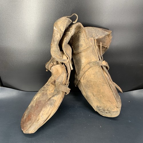 Vintage leather saddle - leather,