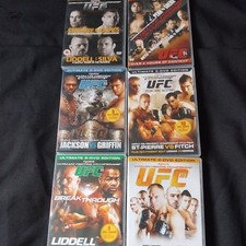 UFC DVD's Joblot x 6