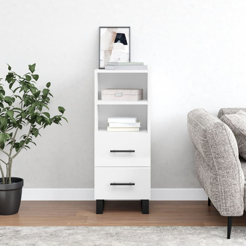 Sideboard high gloss white - sideboard,